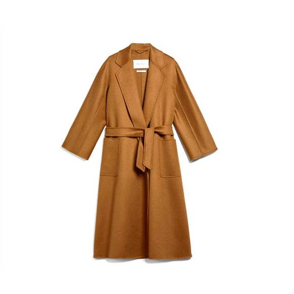 NEW MAXMARA ludmilla cashmere coat in tobacco - Picture 3 of 3